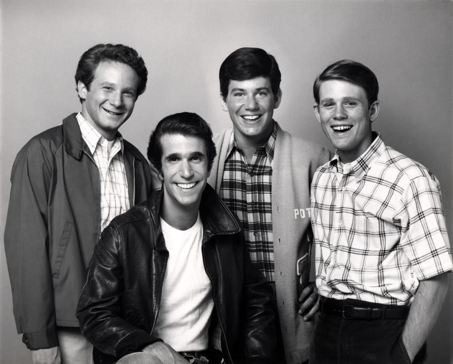 Henry Winkler Ron Howard Anson Williams And Don Most Publicly Reunite