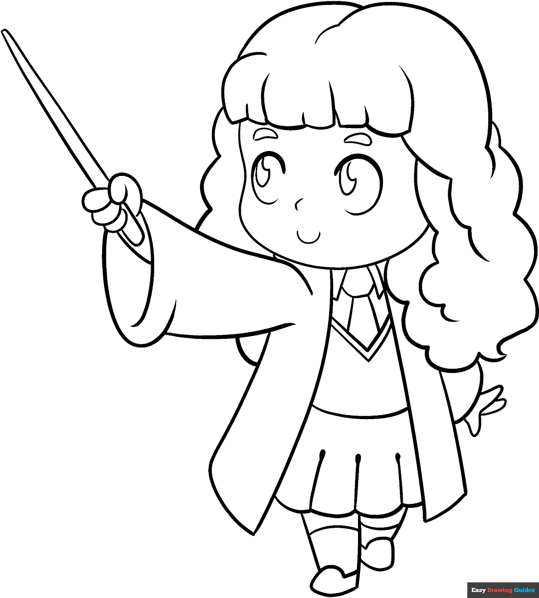 coloring pages of hermione granger