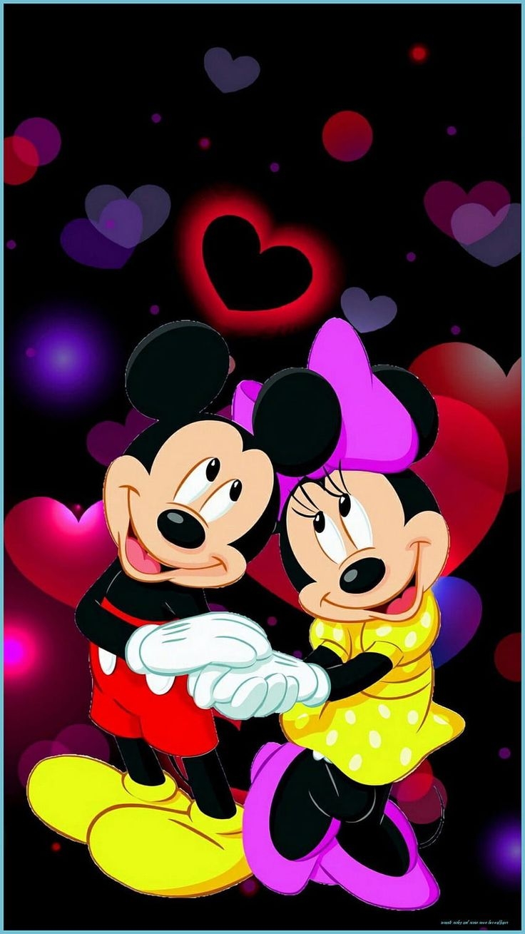 mickey mouse love minnie