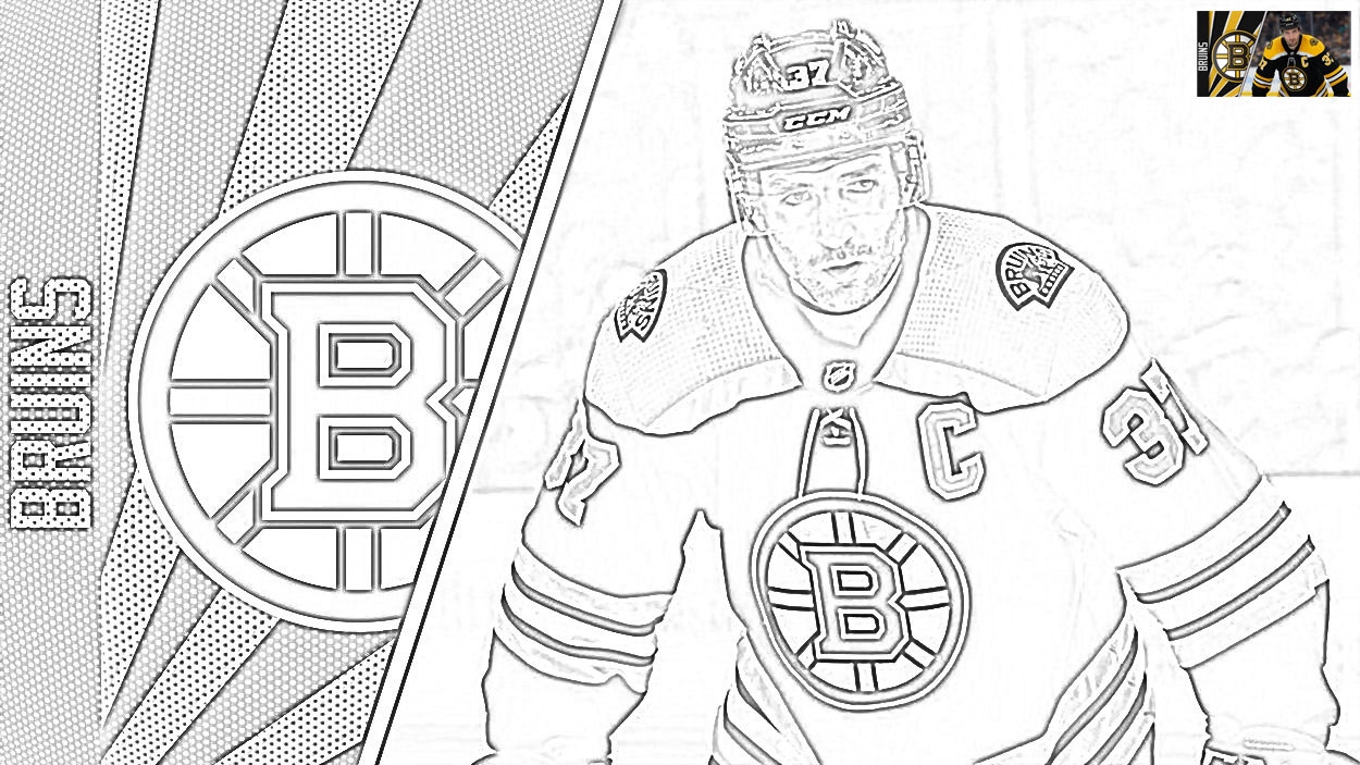 Hockey Coloring Pages NHL Logo Coloring Pages
