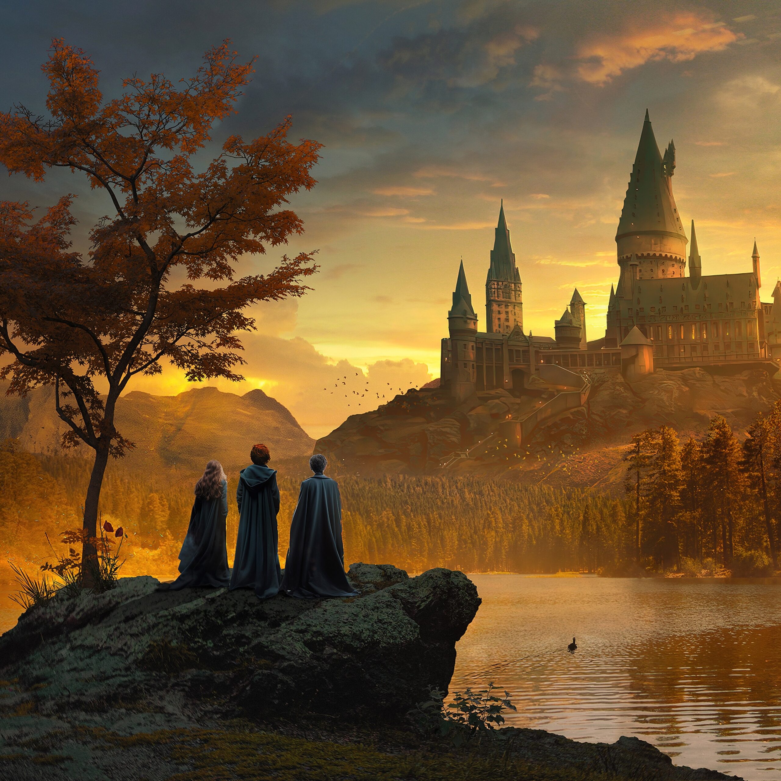 Hogwarts Wallpaper 4K Harry Potter Hermione Granger