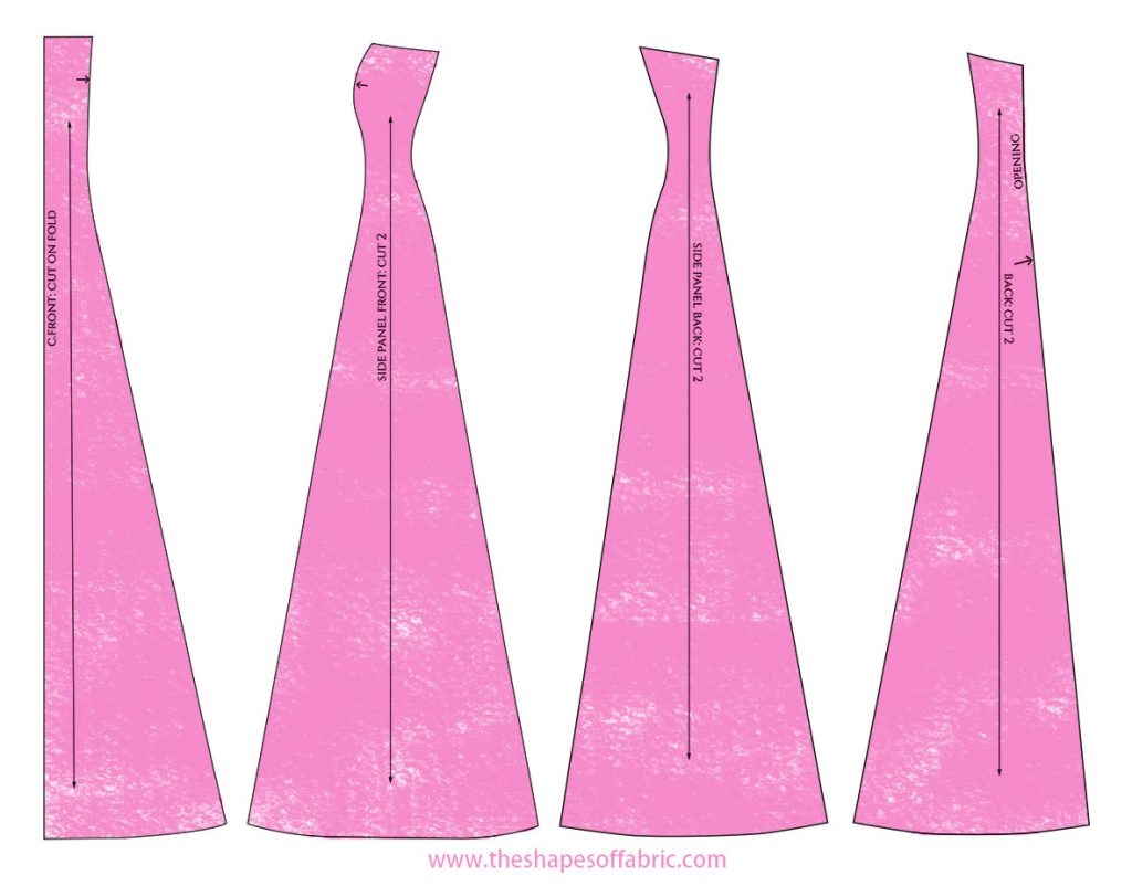 How To Draft Patterns For DIY Barbie Clothes The Shapes Of Fabric