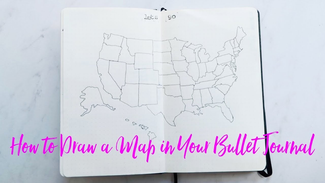 us map bullet journal