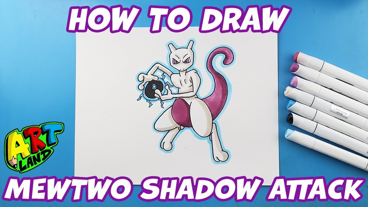 how do you draw mewtwo