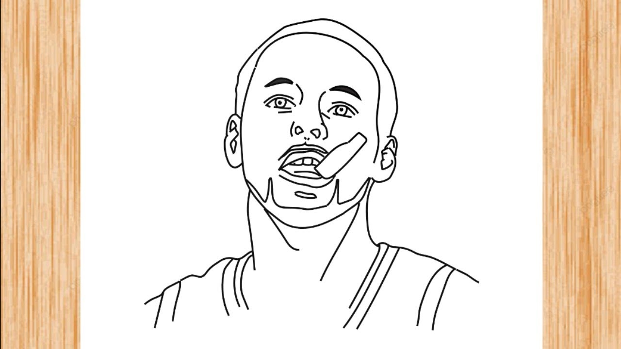 How To Draw Stephen Curry YouTube