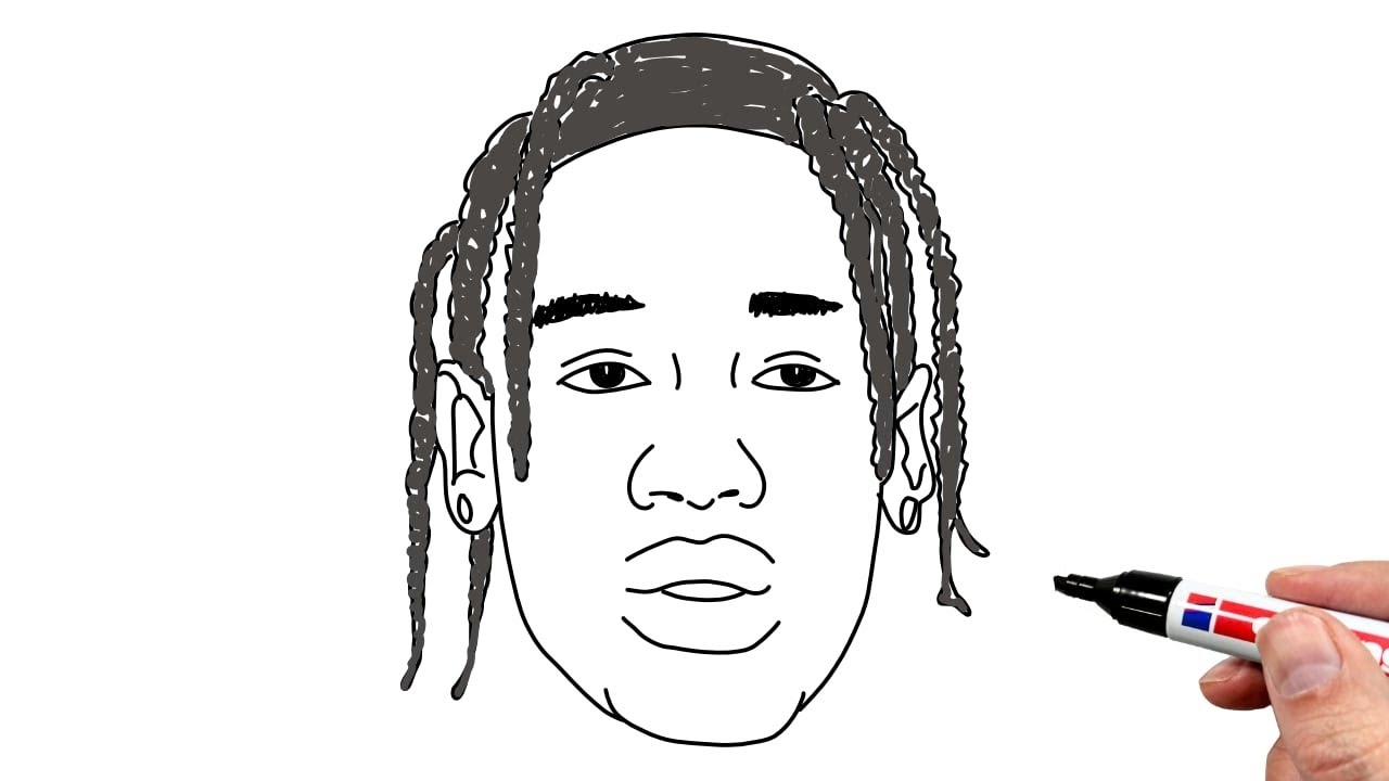How To Draw Travis Scott YouTube