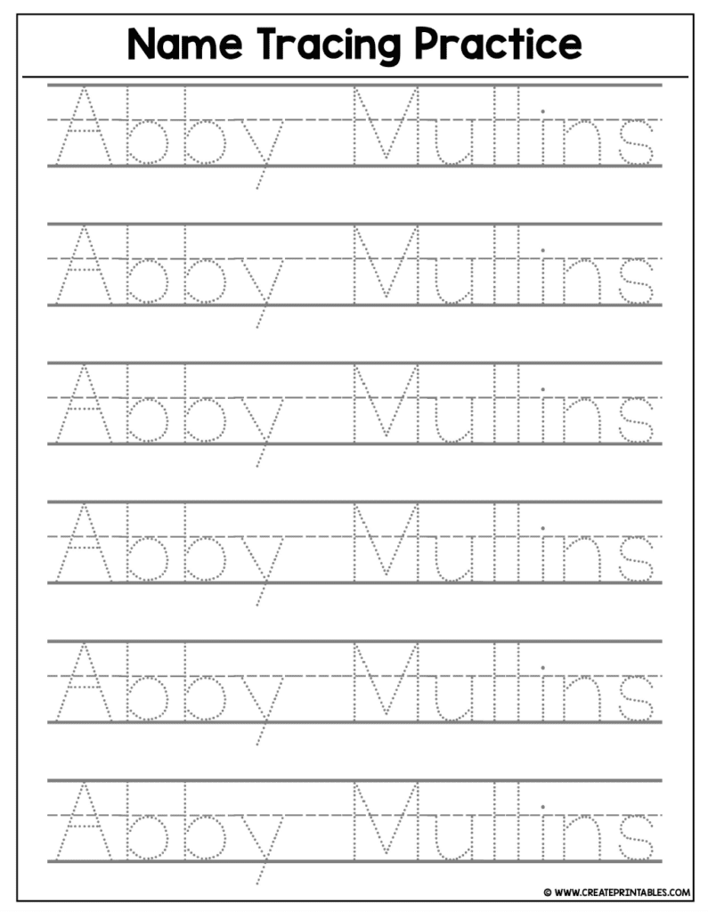 How To Make A Handwriting Worksheet Babbling Abby Worksheets Library