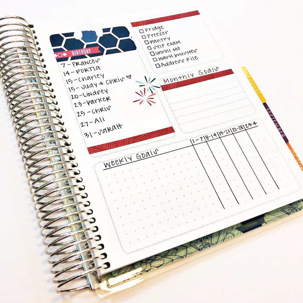 How To Make The Most Of Your LifePlanner Erin Condren