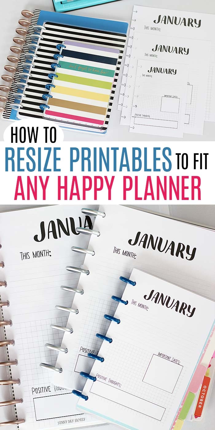 classic size happy planner