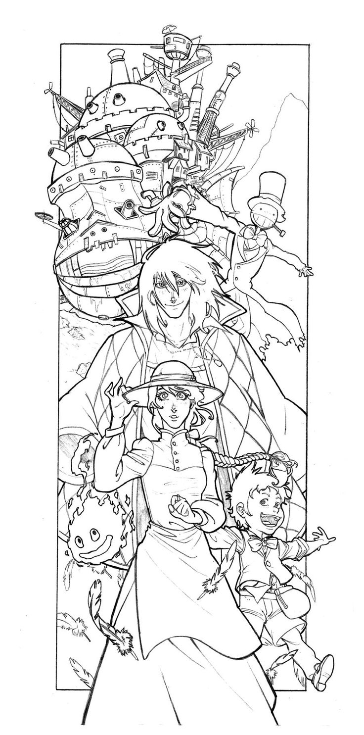 Howl s Moving Castle By ElectroCereal On DeviantArt