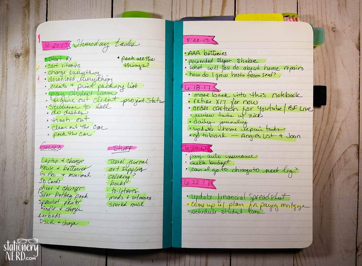 I Am Not A Bullet Journal Purist Stationery Nerd