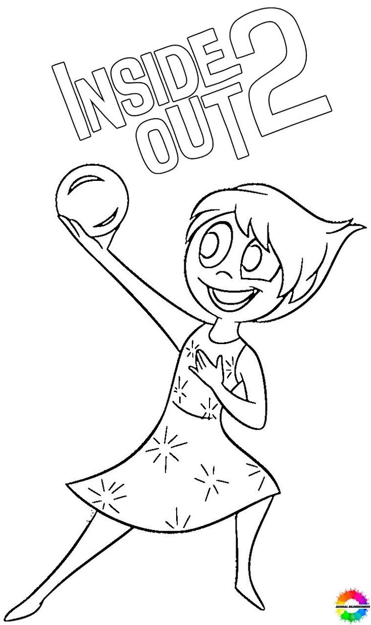 Inside Out 2 14 Coloring Pages For Kids