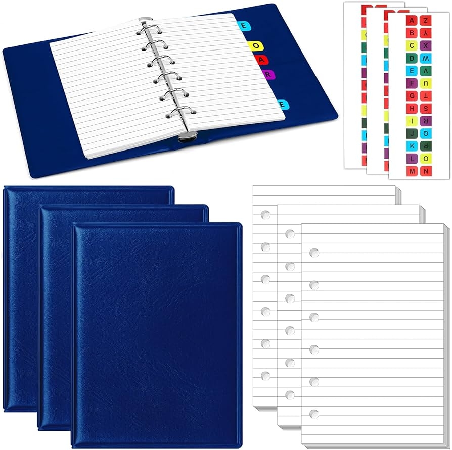 3 ring binder notebook