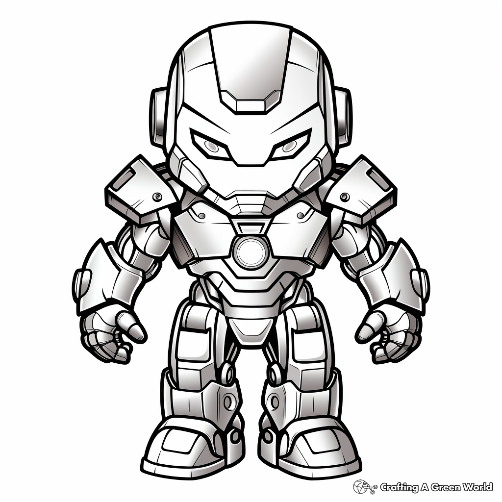 iron man pictures to color