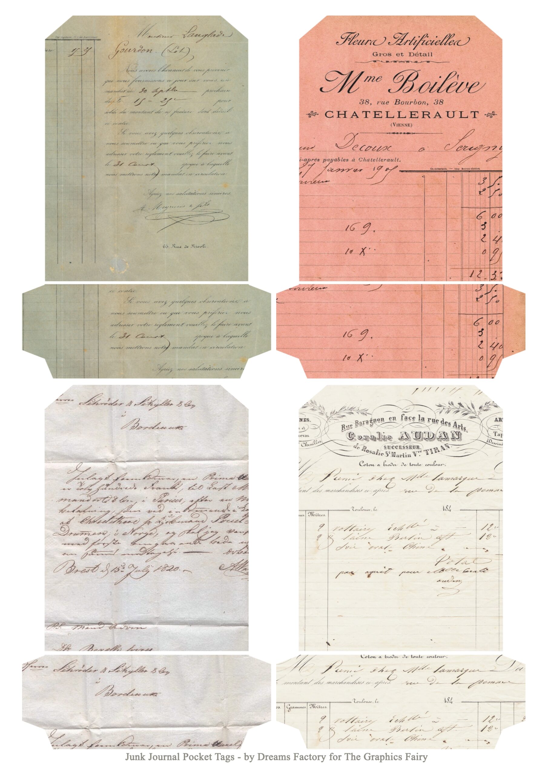 junk journal printables free