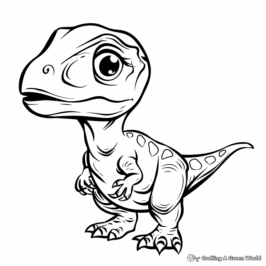 Jurassic World Blue Coloring Pages Free Printable 