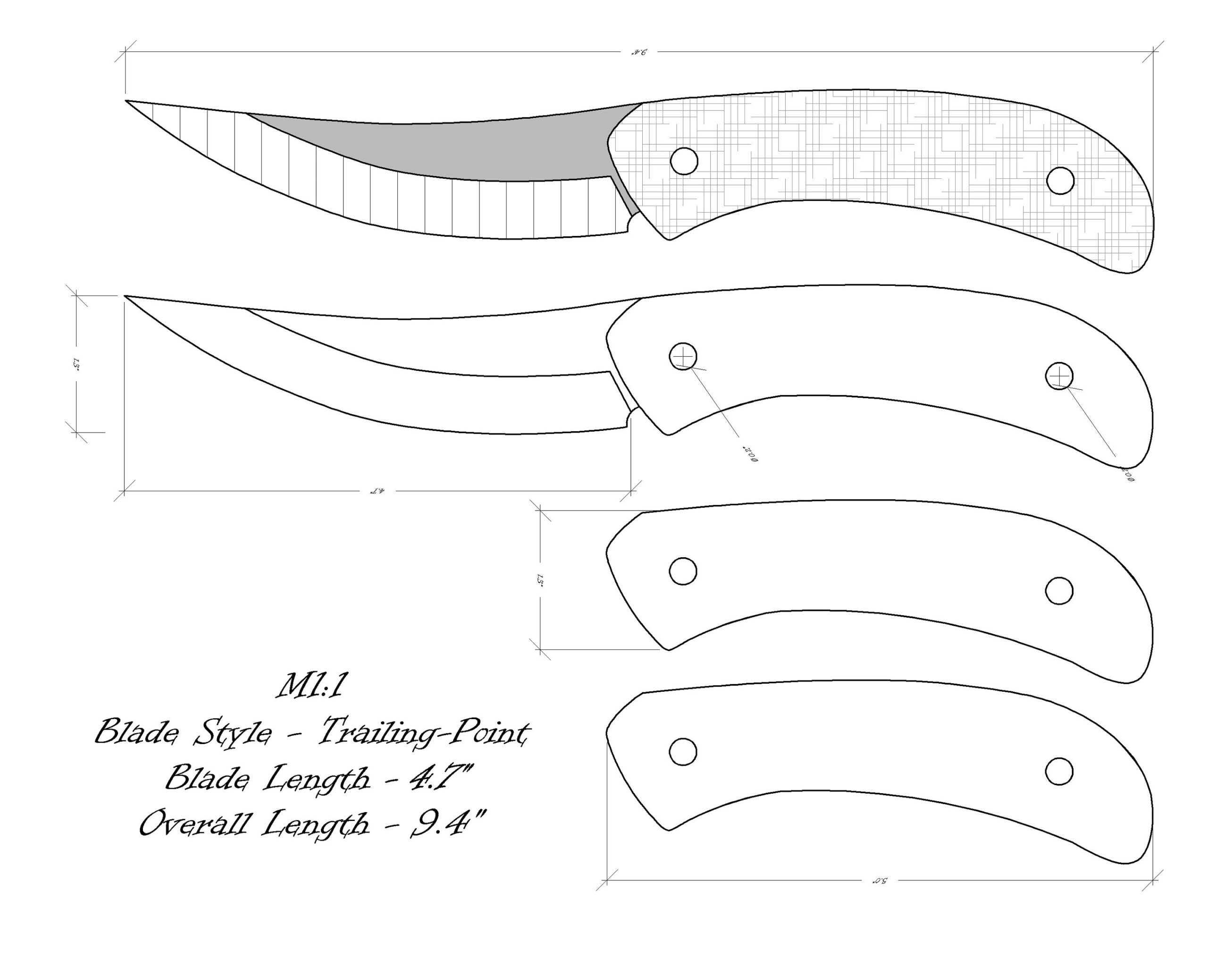 Knife Drawing knife Sketch knife Templates Printable custom Knife Knife Plans Knife Design knife Shape Etsy