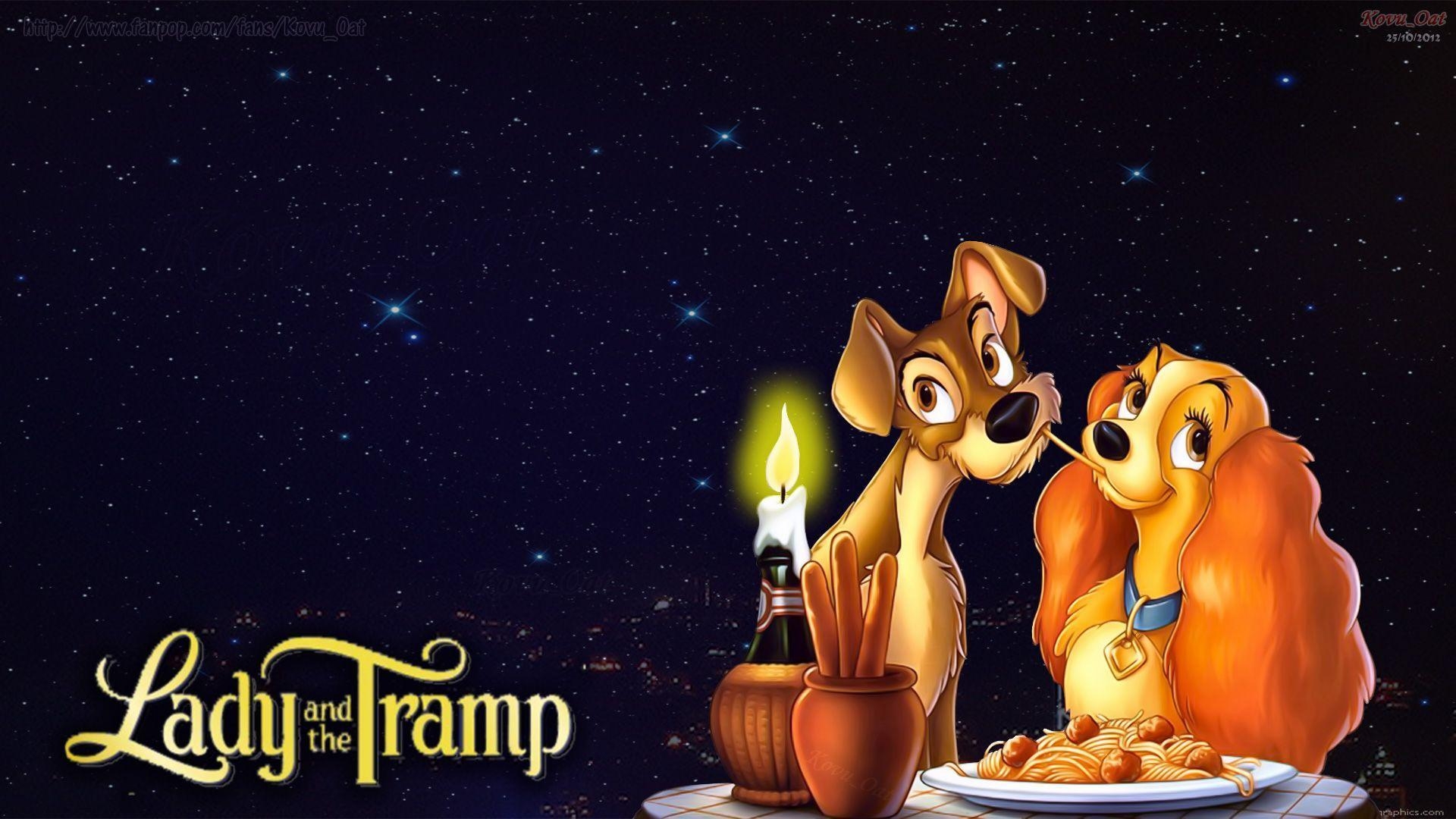 Lady And The Tramp Wallpapers Wallpaper Cave