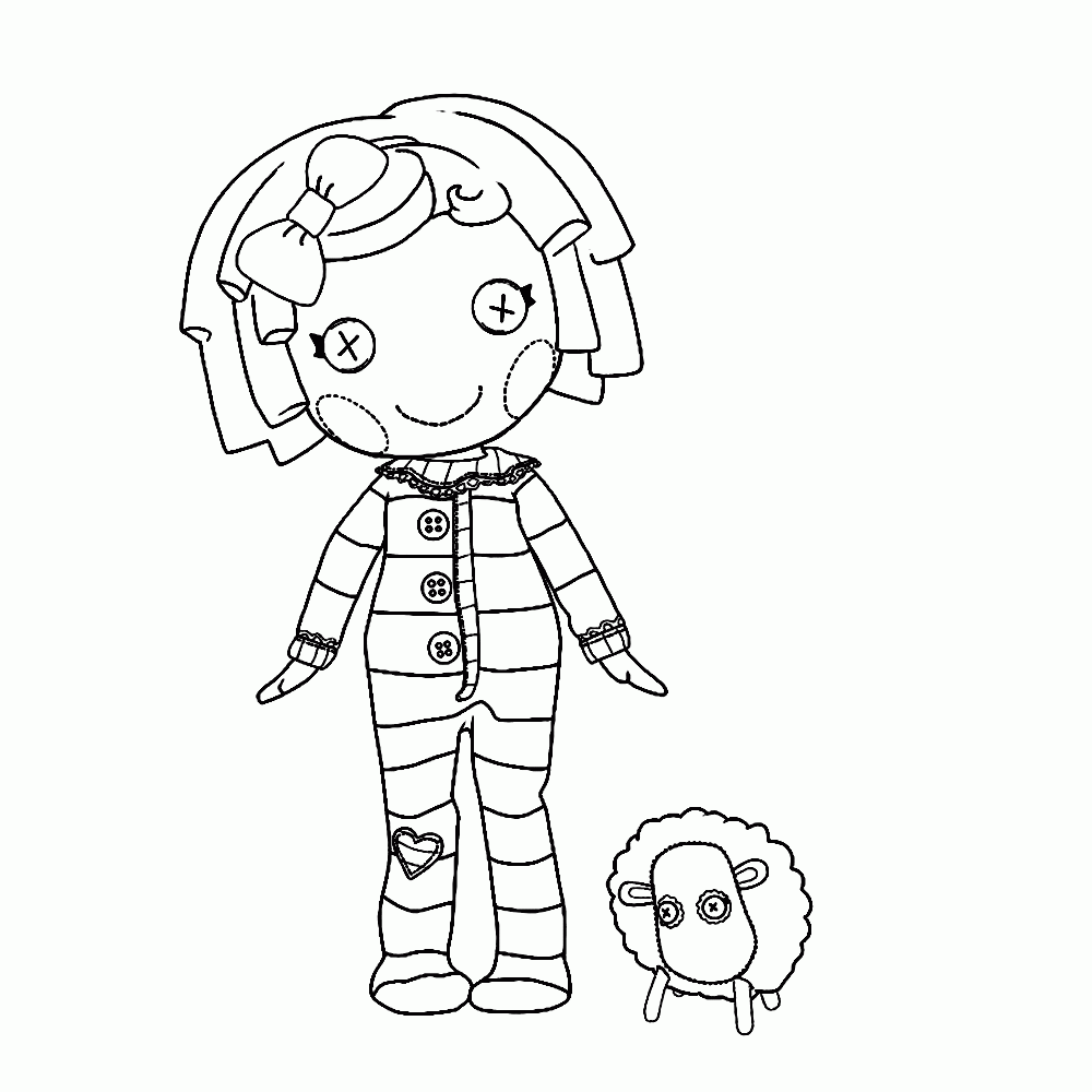  Lalaloopsy Coloring Pages Books 100 FREE And Printable 