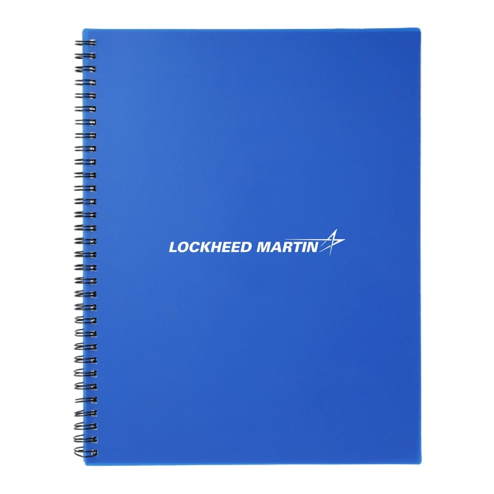 Large Business Spiral Notebook 8 5 x11 Lockheed Martin Company Store