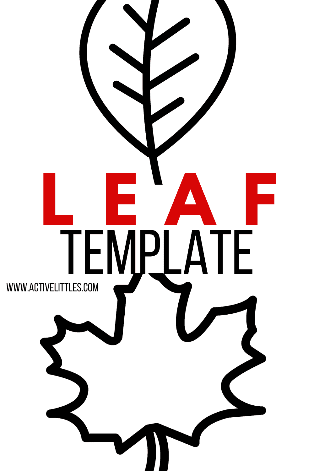 fall leaf pattern printable