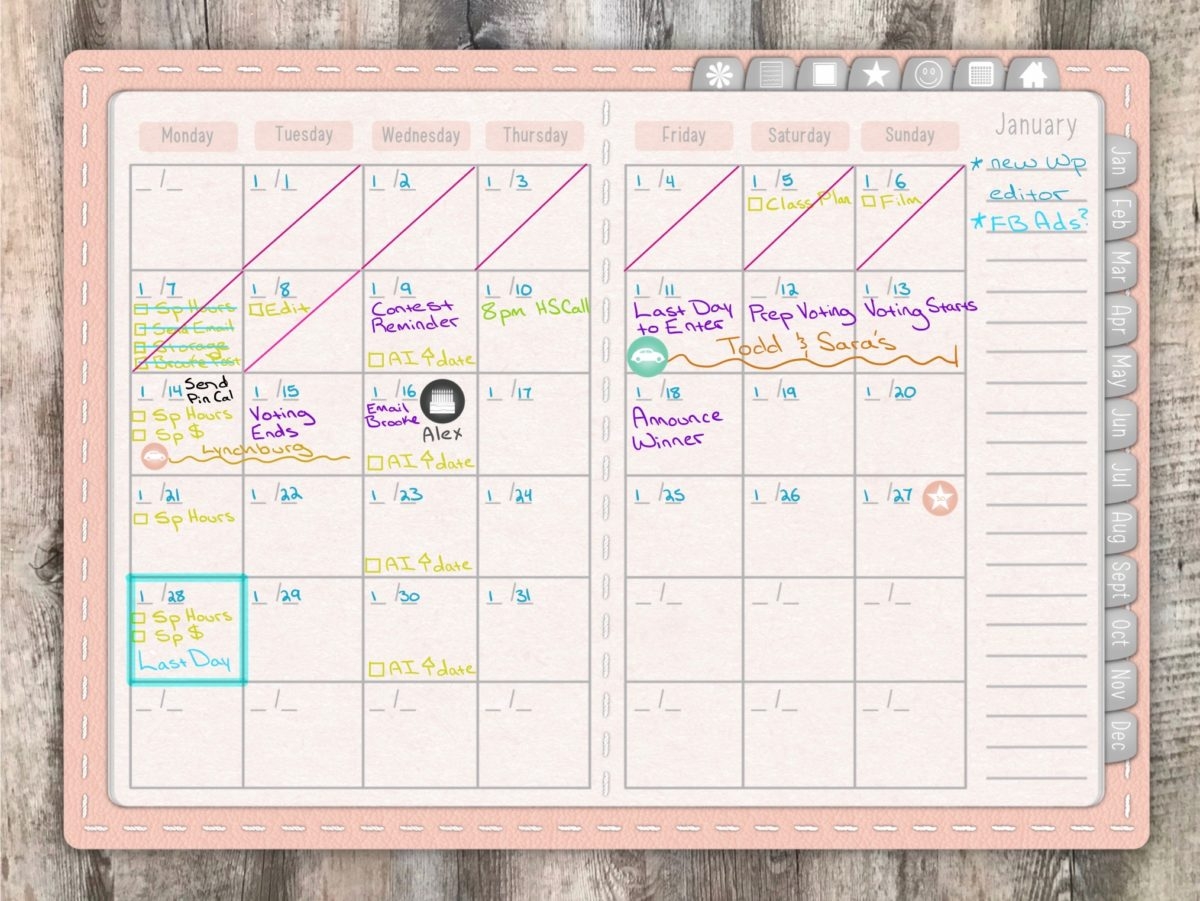 digital planners for ipad
