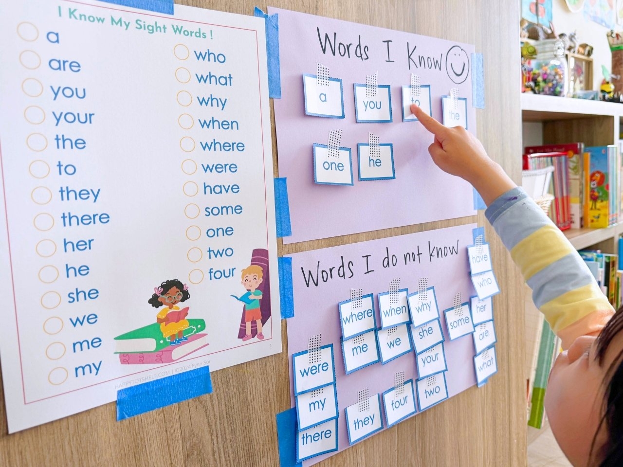 kindergarten sight word activities