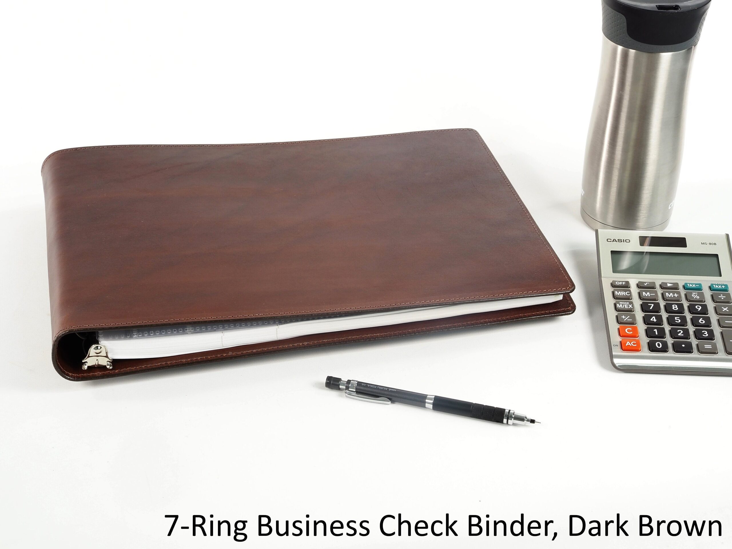 7 ring check binder