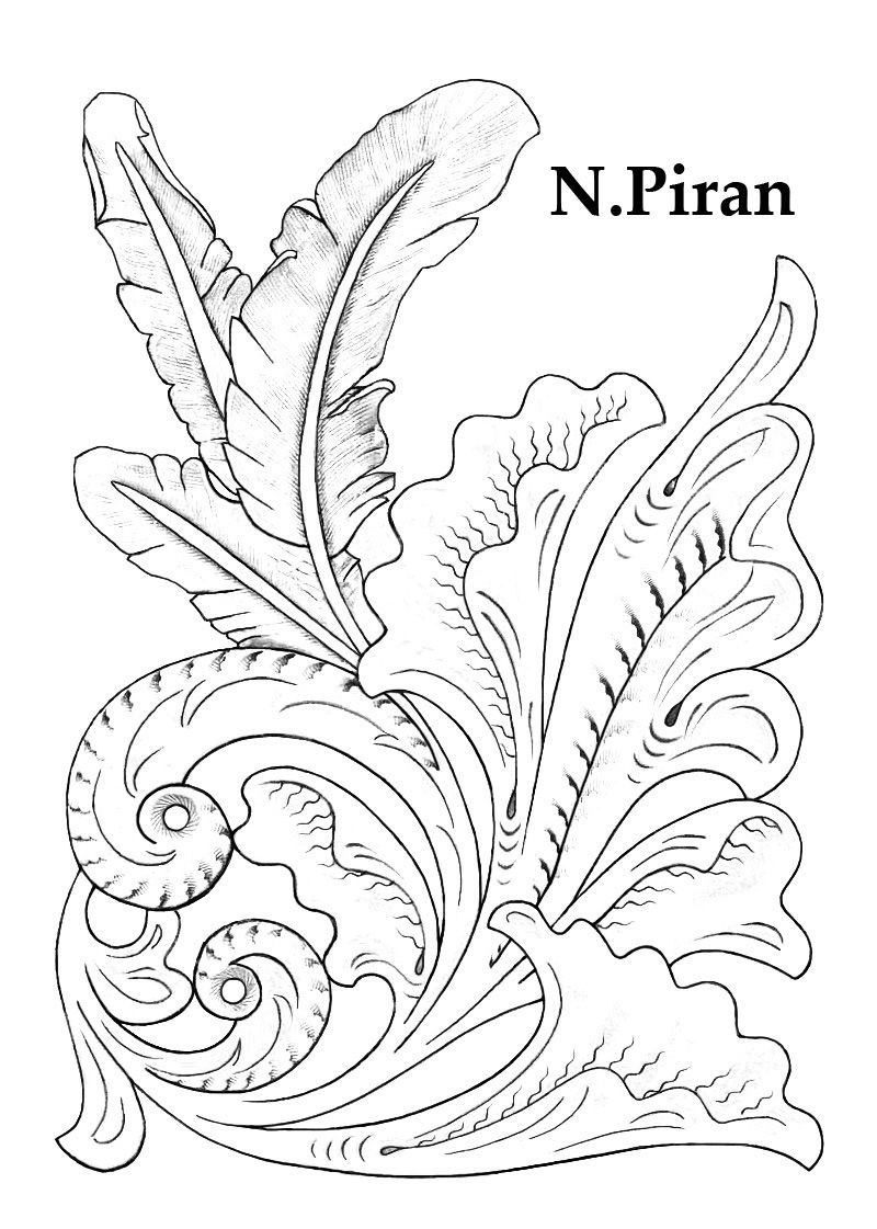 Leather Tooling Patterns Printable Free