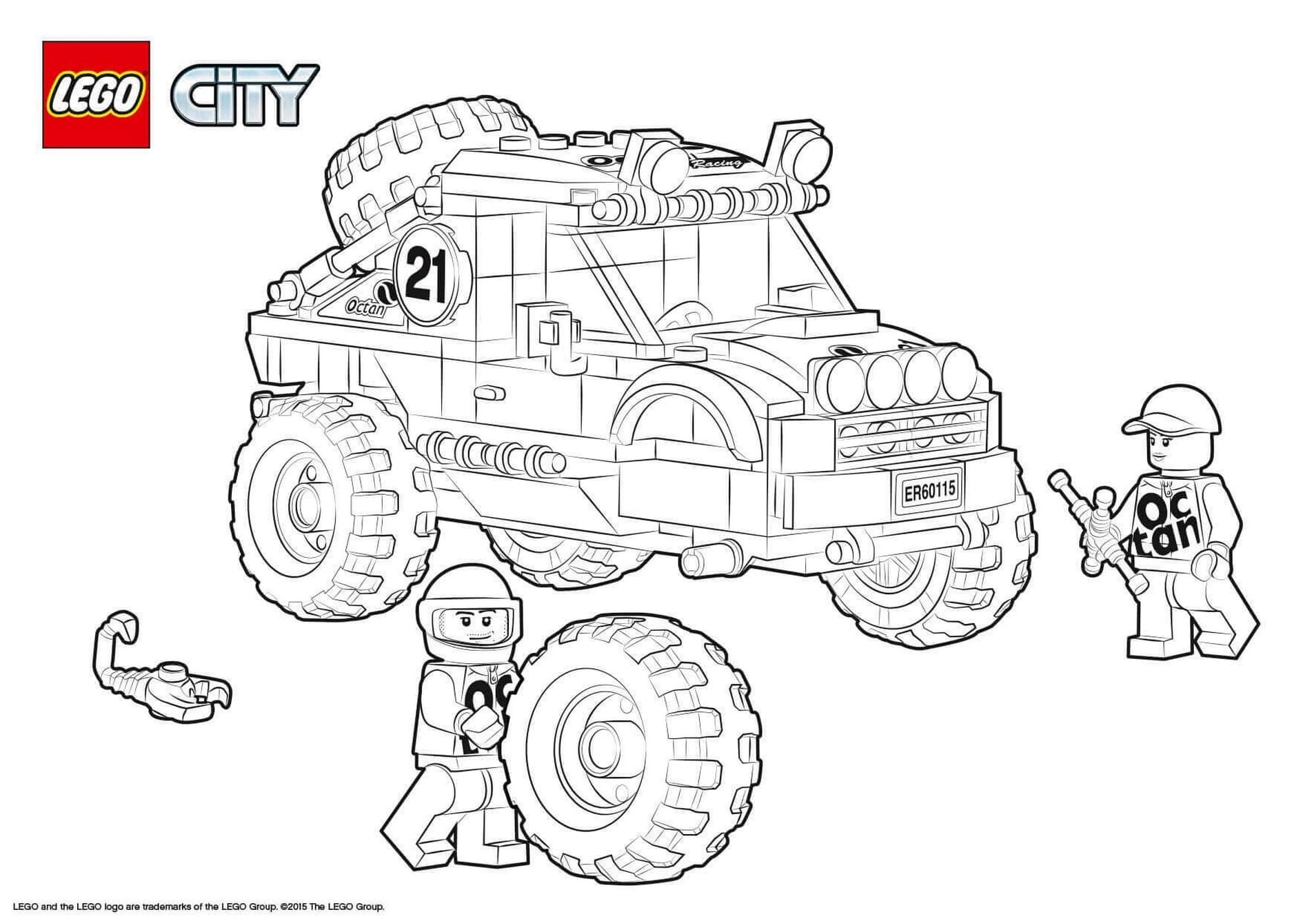 Lego City Colorear On Sale Lego City Coloring Pages Free Printable Coloring Pages