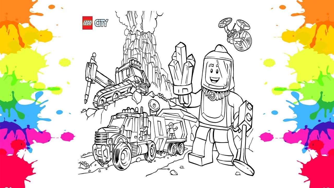 lego city pictures to color