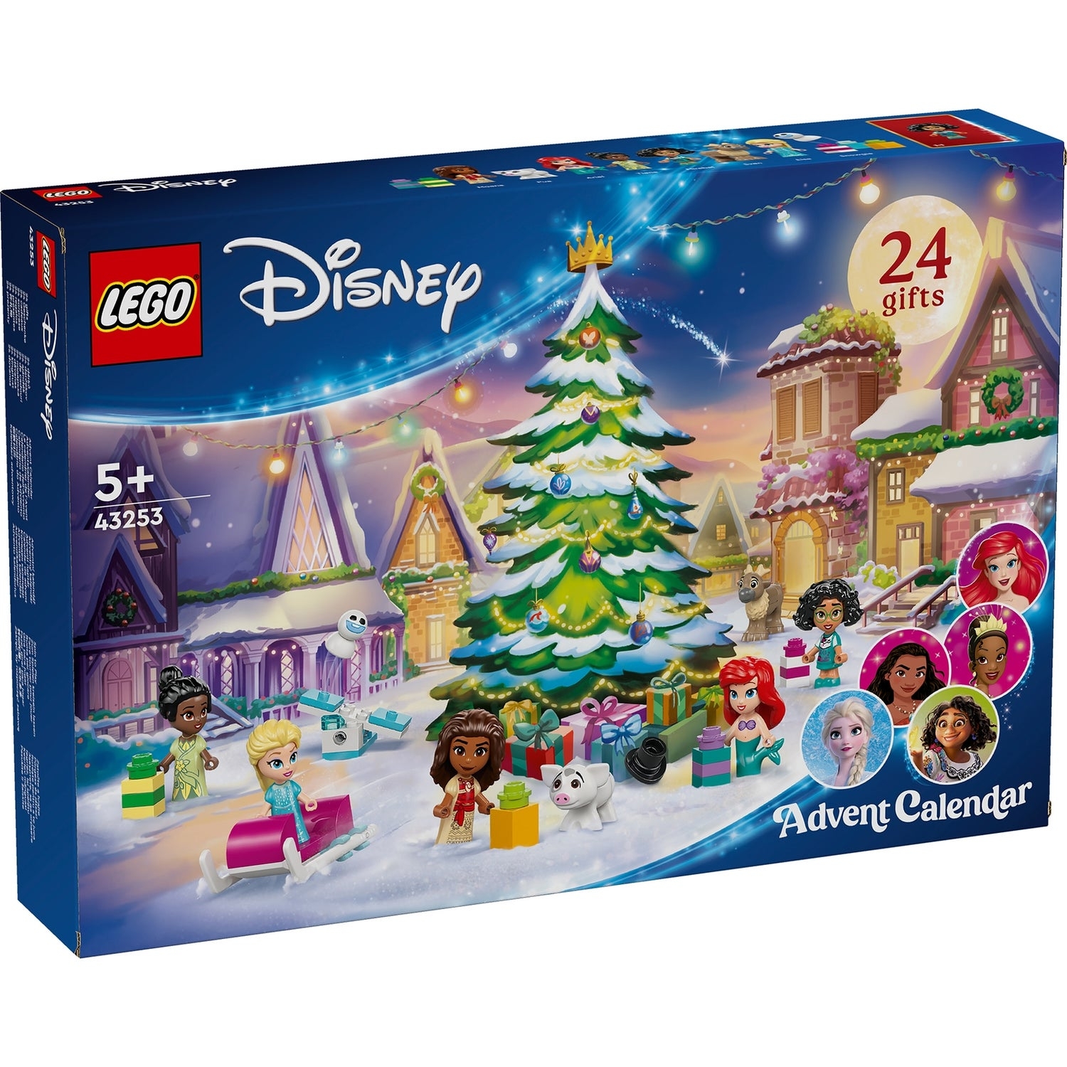 LEGO Disney Advent Calendar 2024 Building Toy Set 43253 Toys Zavvi US