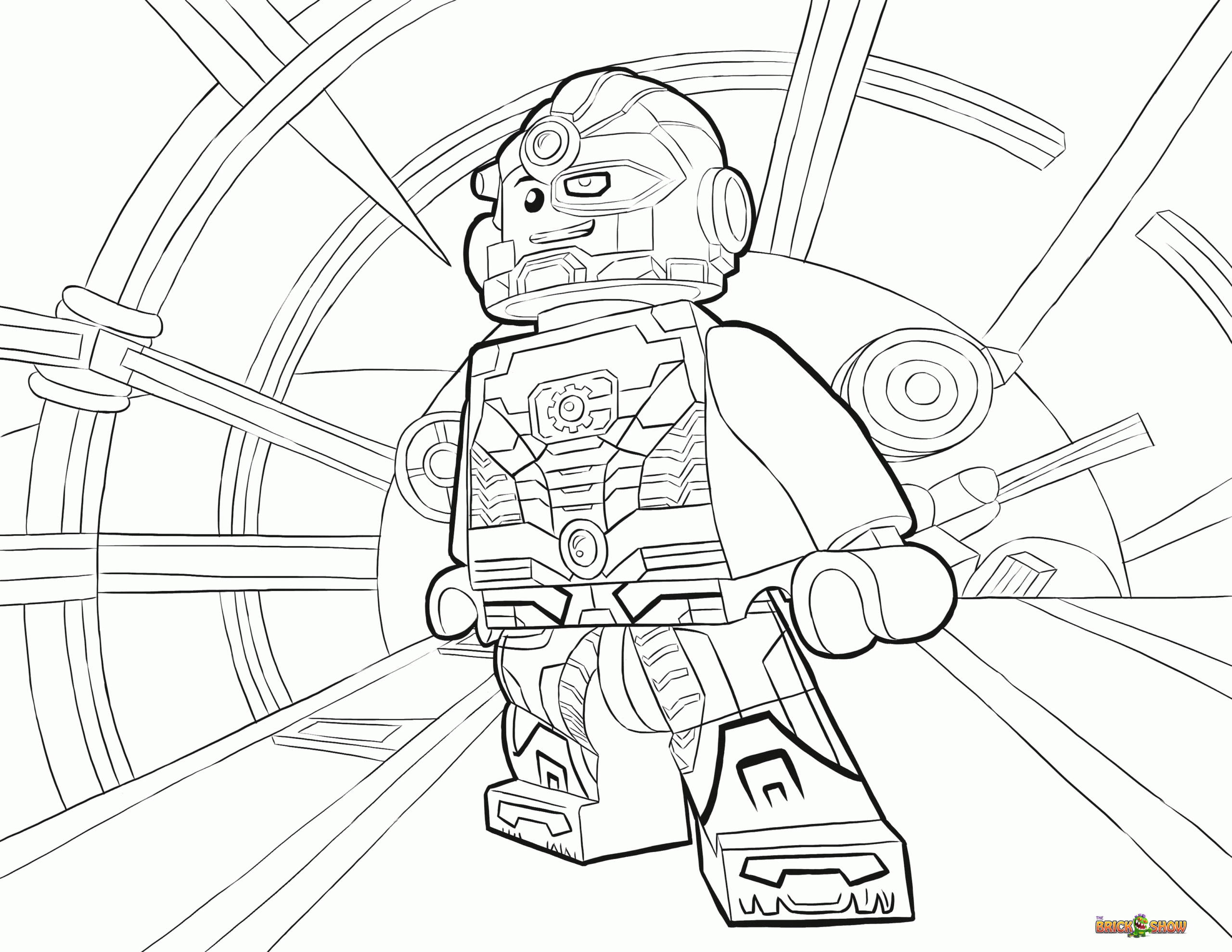 lego super hero coloring pages
