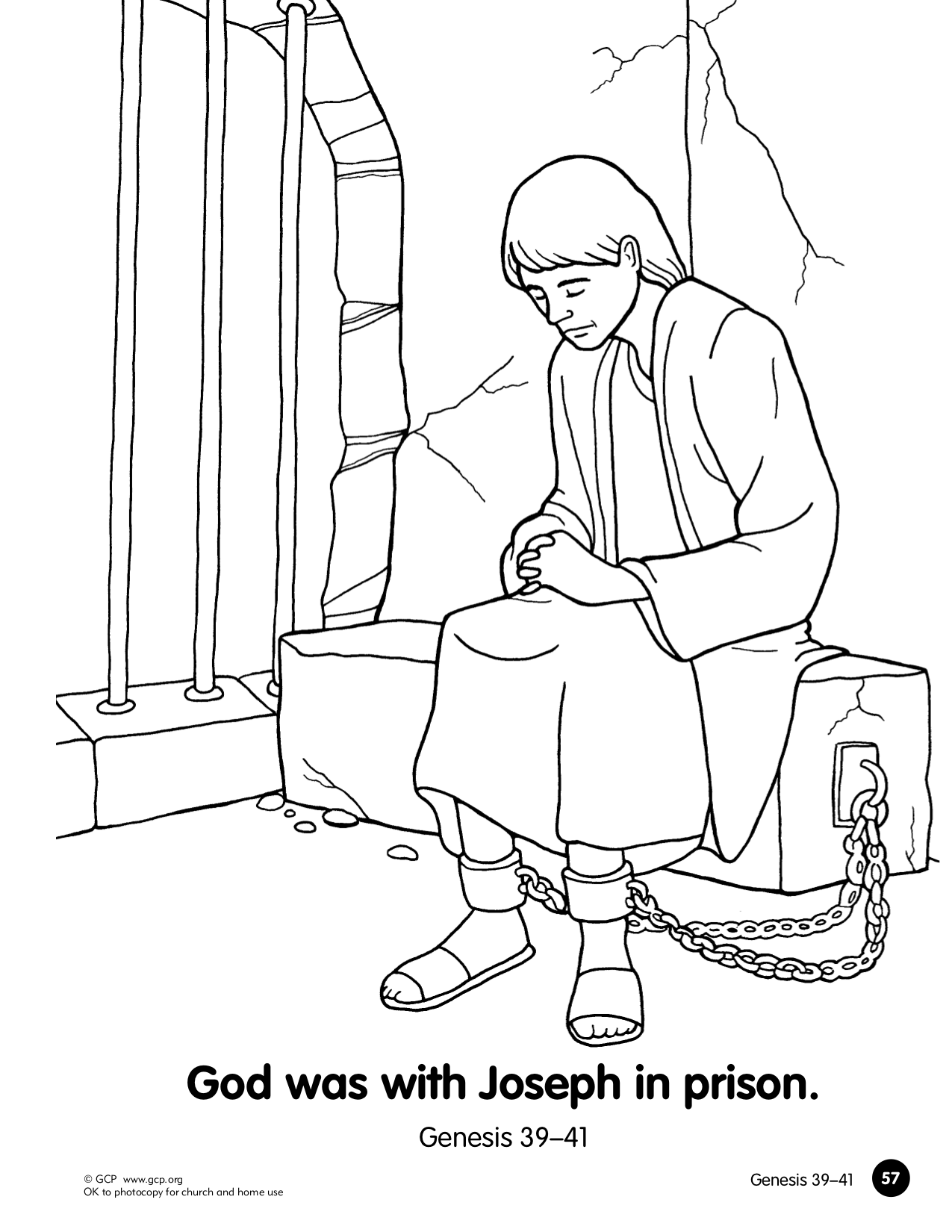Lesson 7 God Is With Joseph Cross Park Church