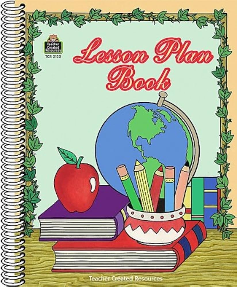 Lesson Plan Book Teacher Created Materials 9781576901229 Amazon Books