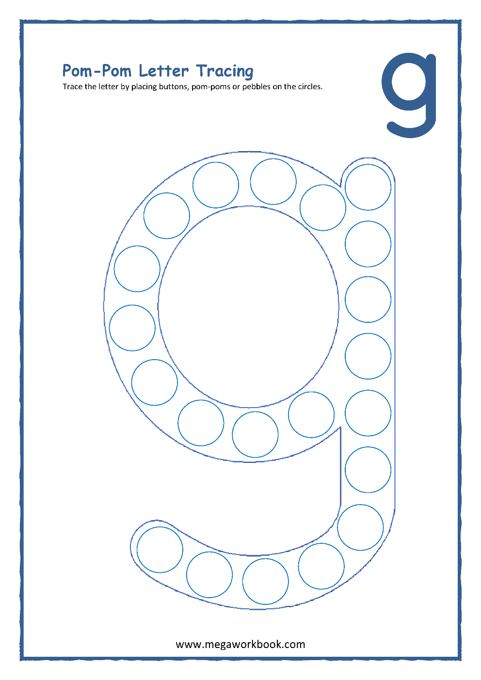 Letter G Activities Letter G Worksheets Letter G Crafts For Preschoolers Letter G Printables MegaWorkbook
