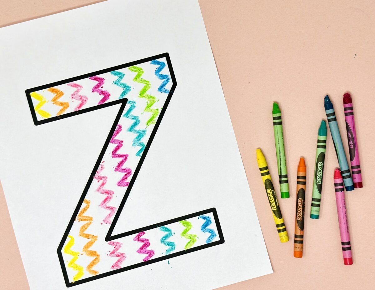 preschool activities for letter z