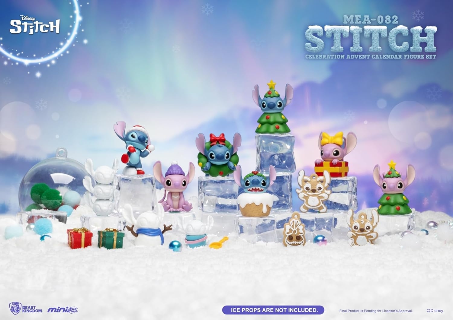 Lilo Stitch Celebration Advent Calendar Figure Set From Beast Kingdom YouLoveIt