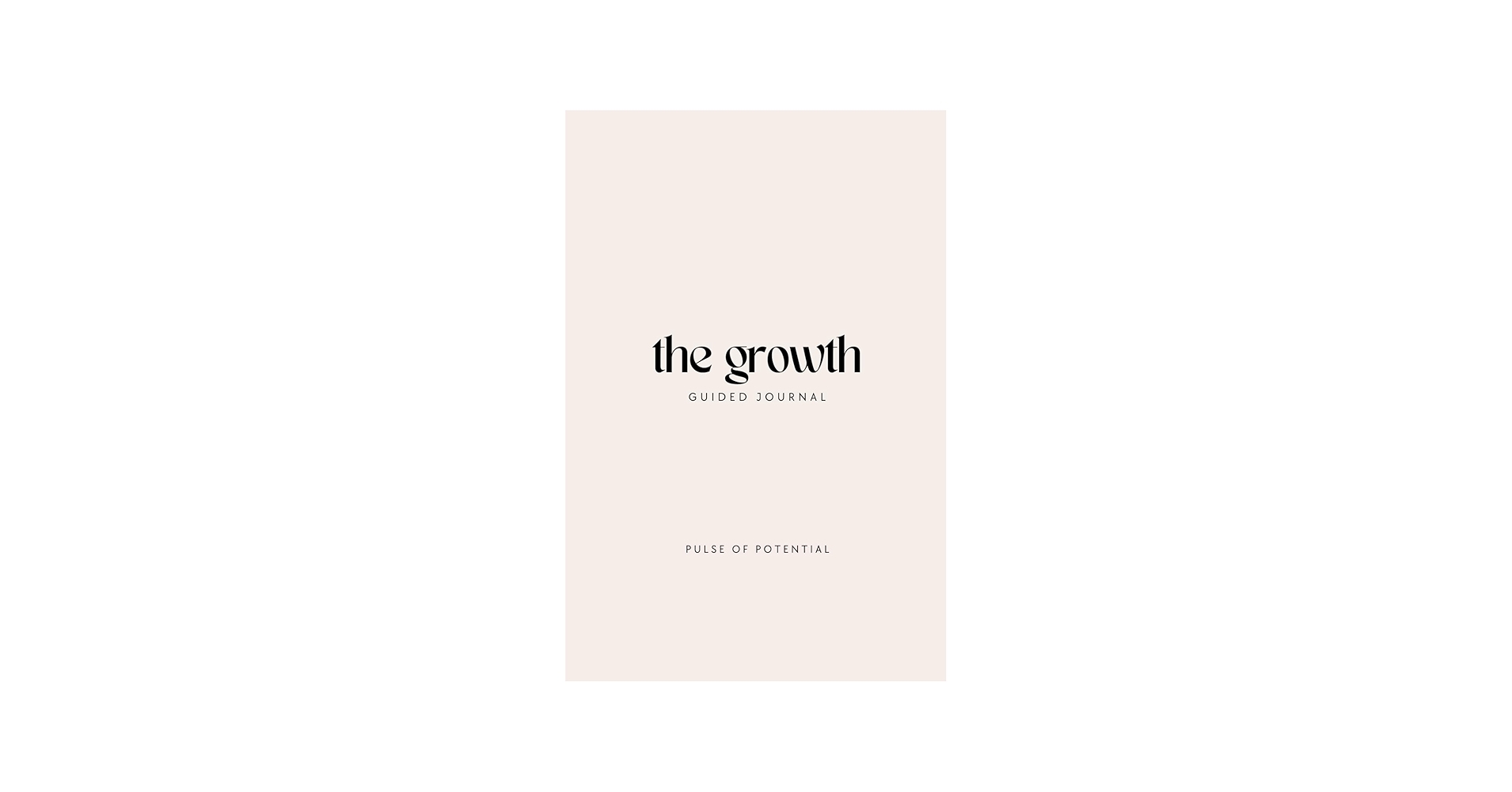 Limited Edition The Growth Guided Journal From Pulse Of Potential Prompted Journal For Healing And Growth Korhonen Maria Amazon Books