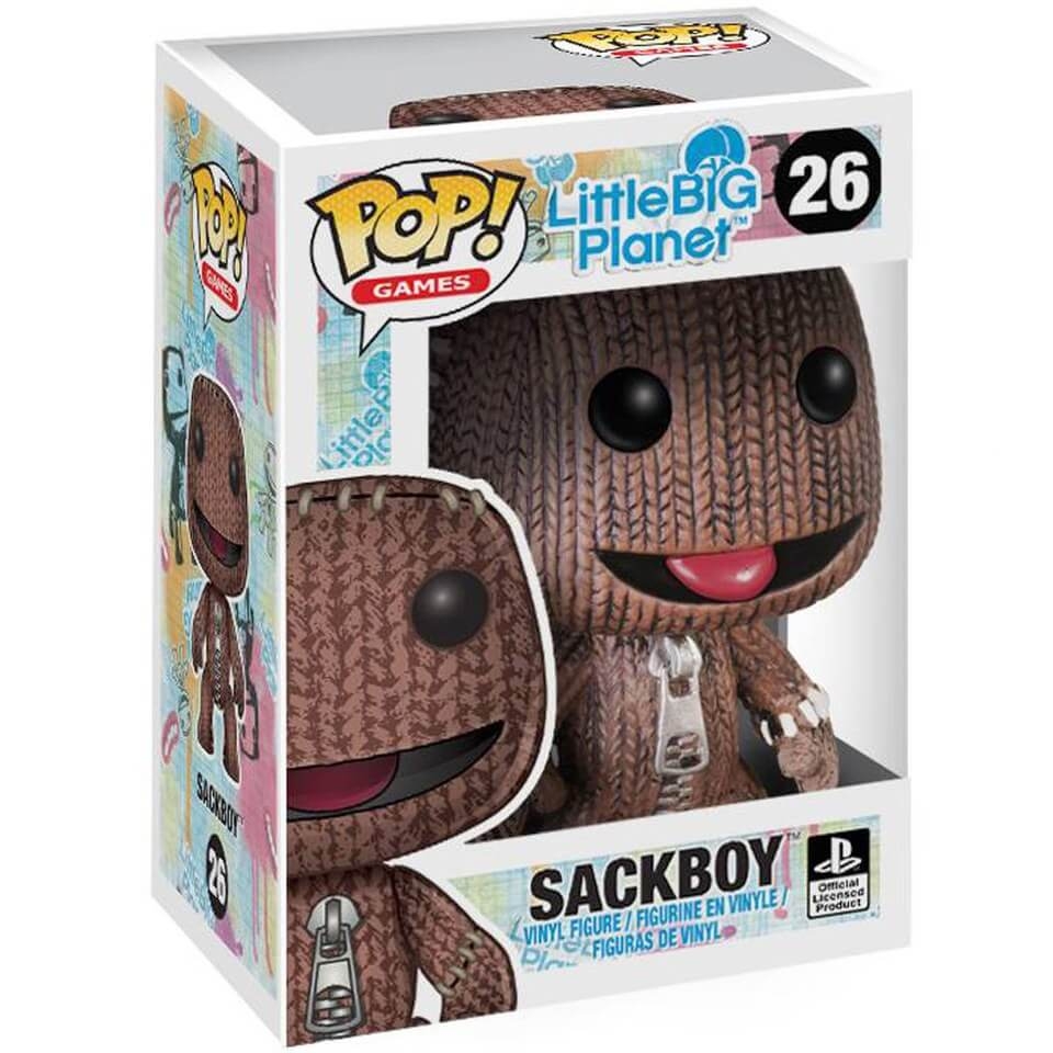 Little Big Planet Sack Boy Pop Vinyl Figure Merchandise Zavvi US
