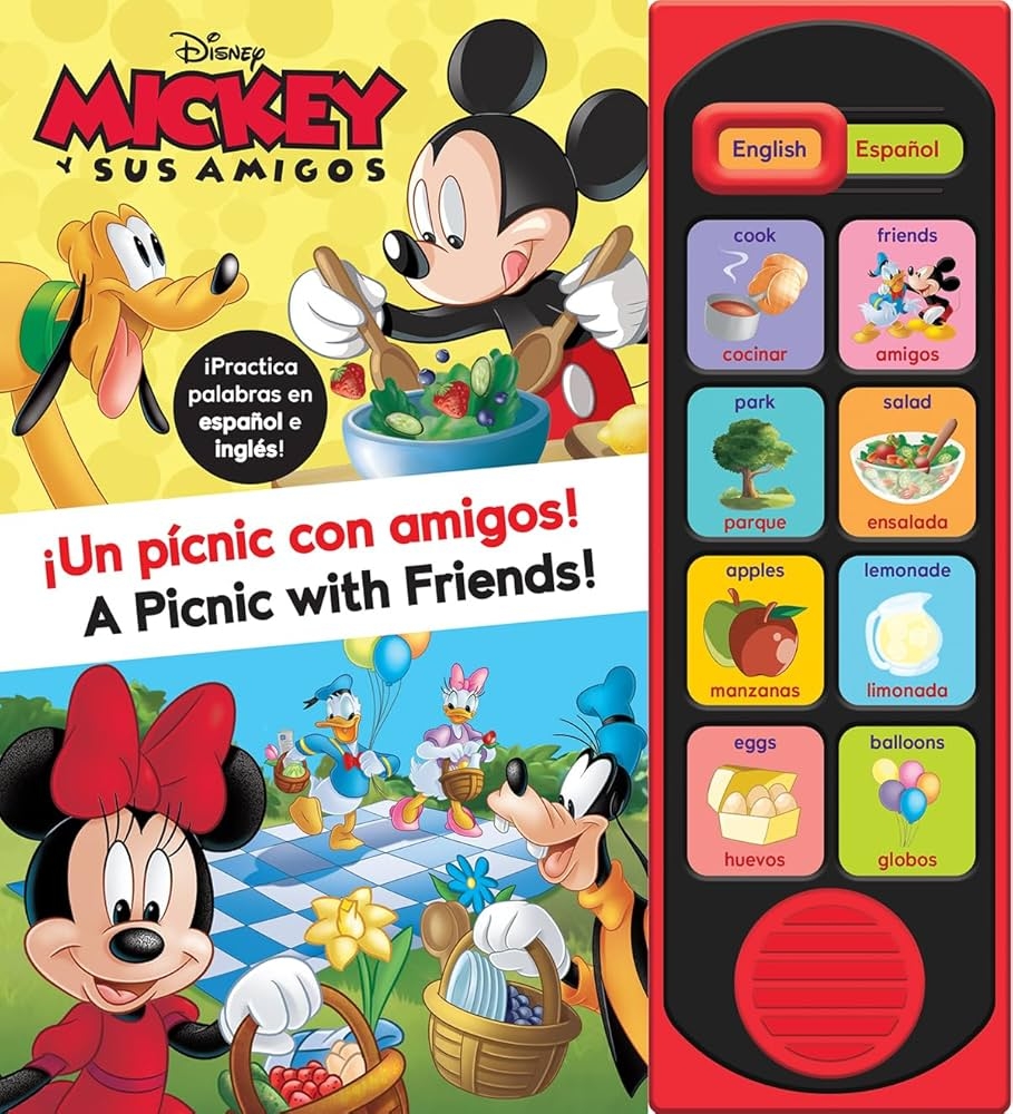 mickey mouse in spanish language