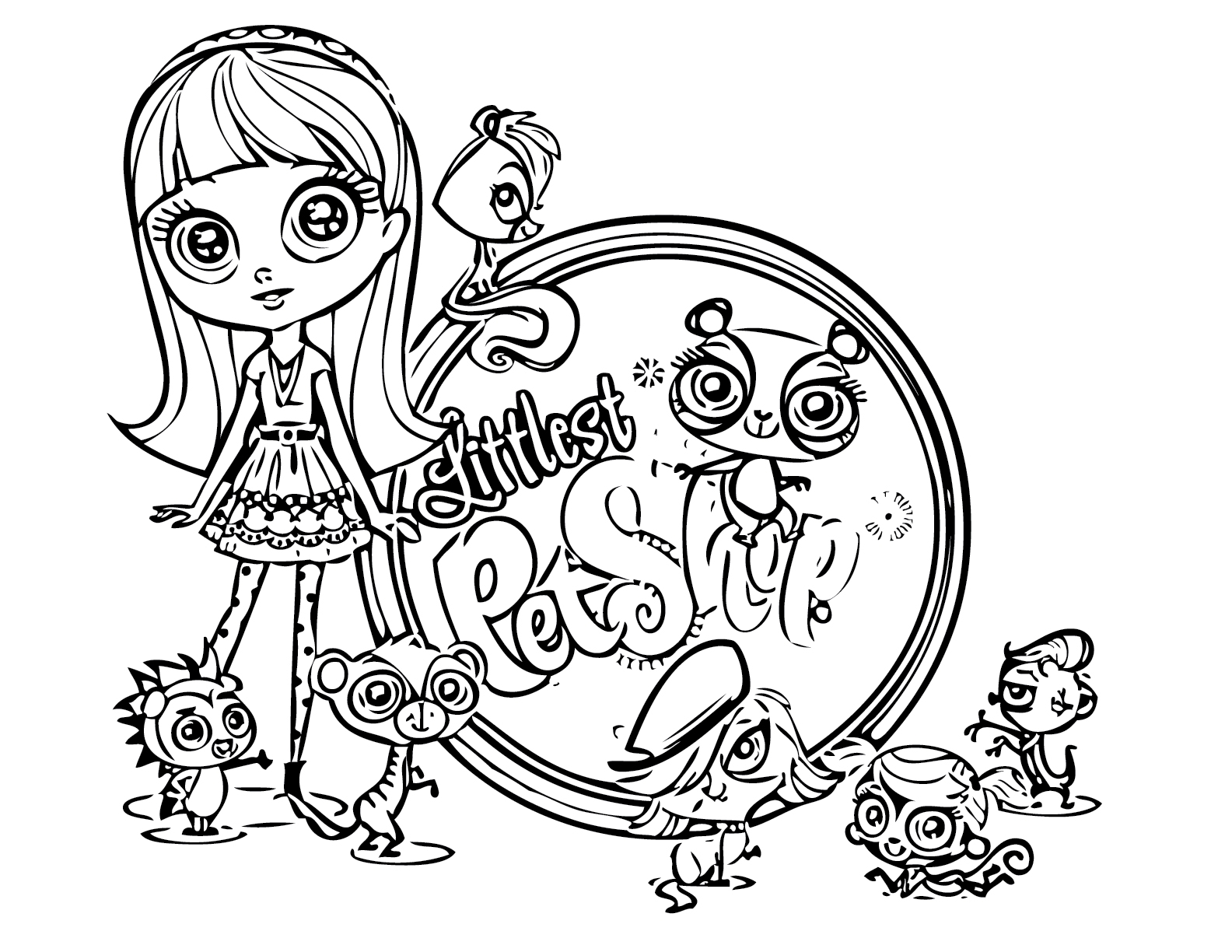 Littlest Pet Shop Coloring Pages Best Coloring Pages For Kids