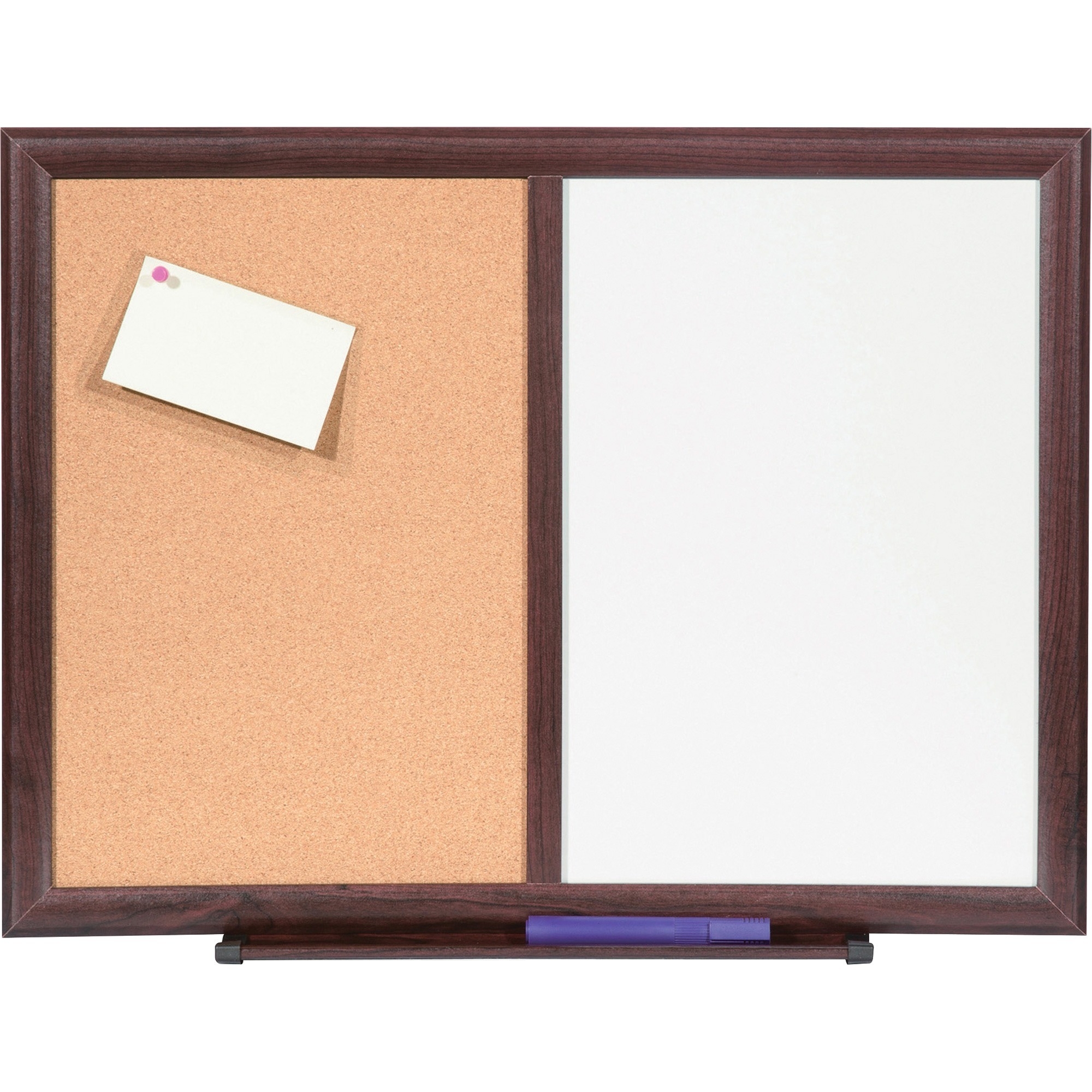 LLR 84270 Lorell Combo Dry Erase Cork Board Lorell Furniture