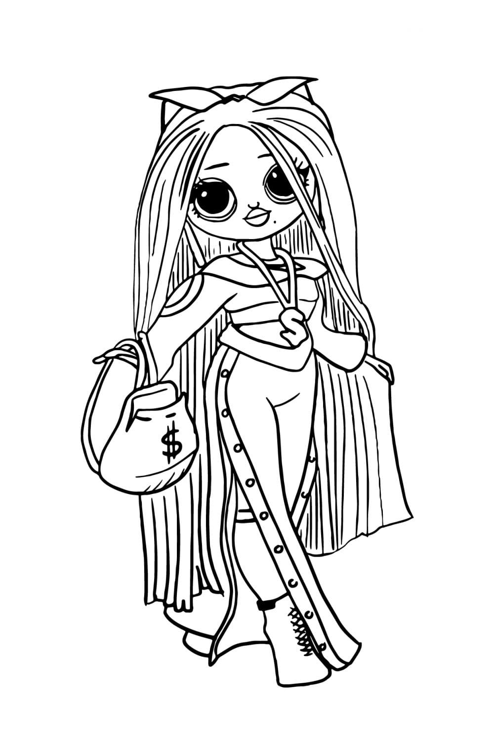 Lol Omg Coloring Pages Printables Worksheetzone Coloring