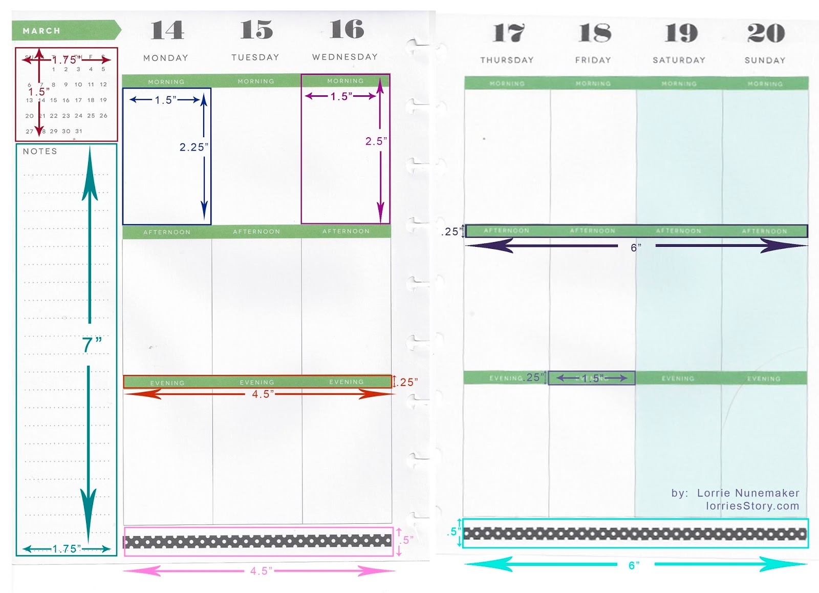 Lorrie s Story Happy Planner Dimensions