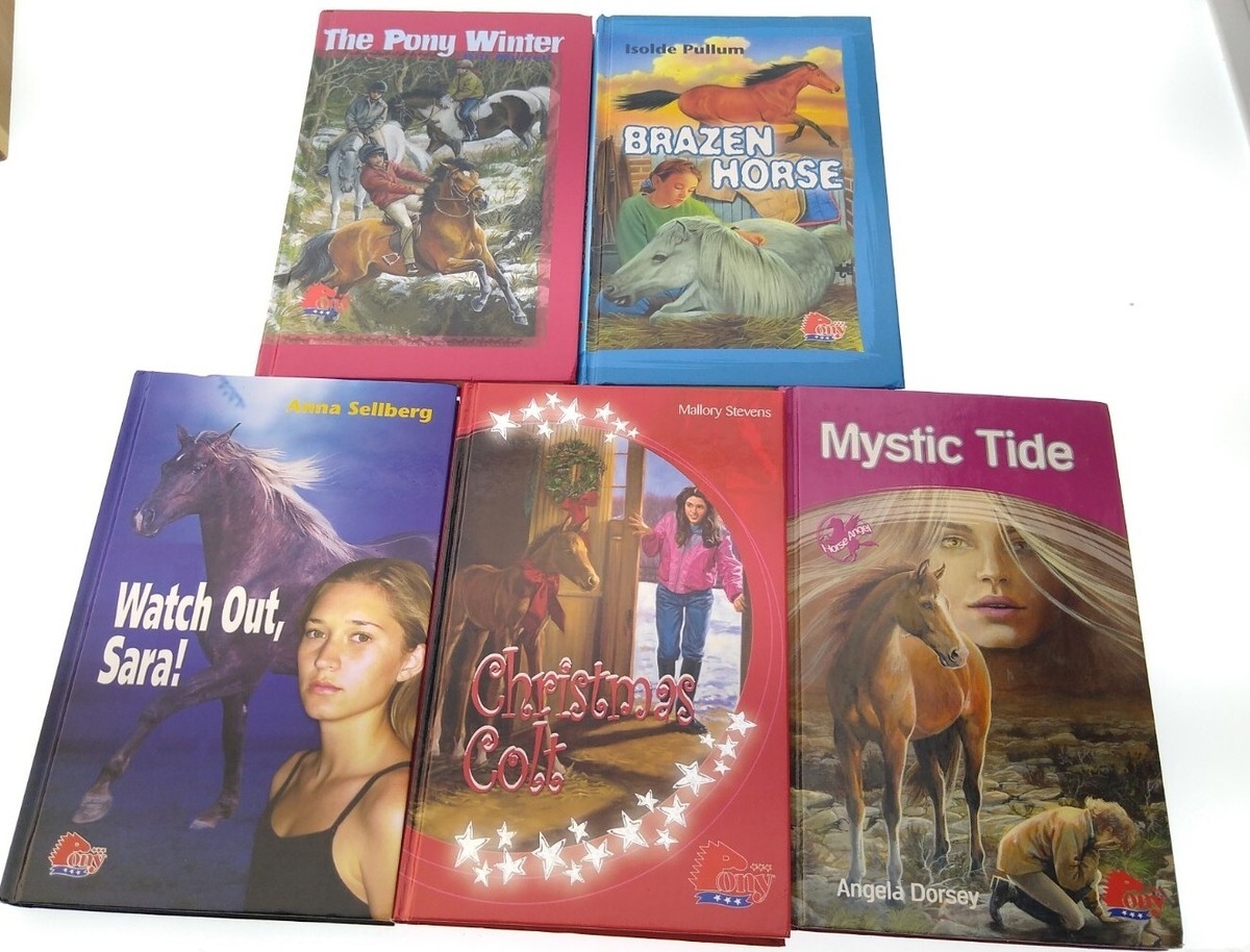 Lot Of 5 PONY CLUB Hardcover Horse Chapter Books F117 EBay