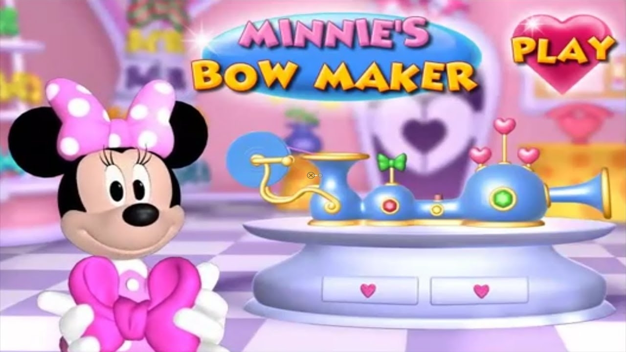 Magical Bow Making Fun With Minnie Mouse Disney s Minnie s Bow Maker For Preschoolers Toddlers YouTube