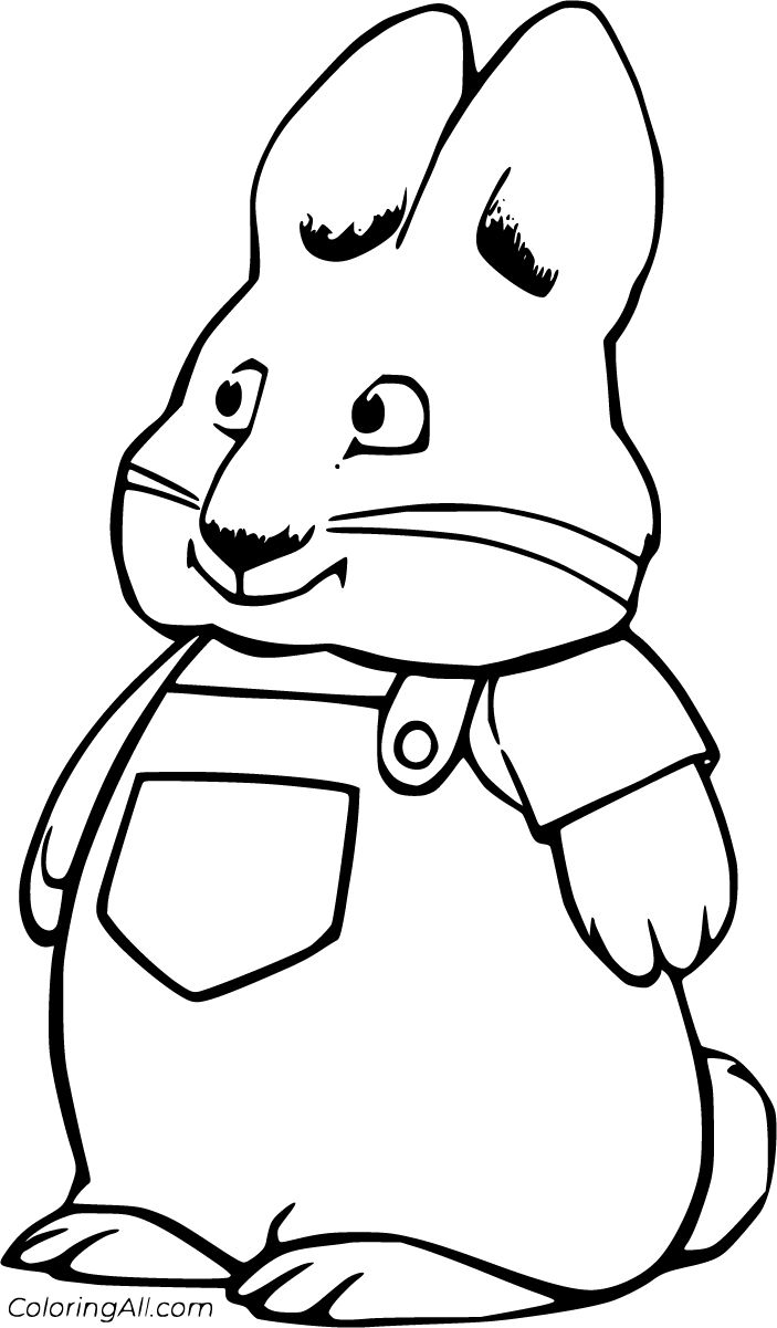 Max And Ruby Coloring Pages