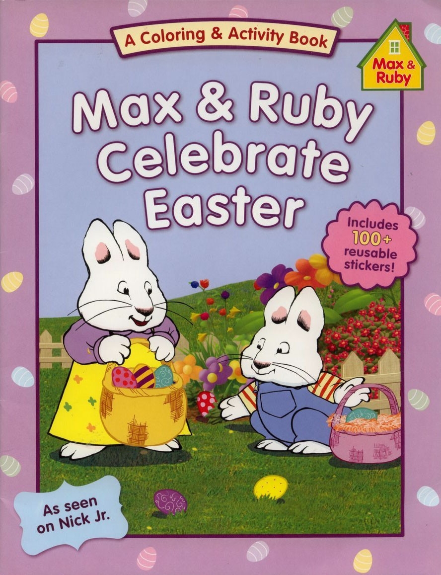 Max Ruby Coloring Book RARE UNUSED EBay