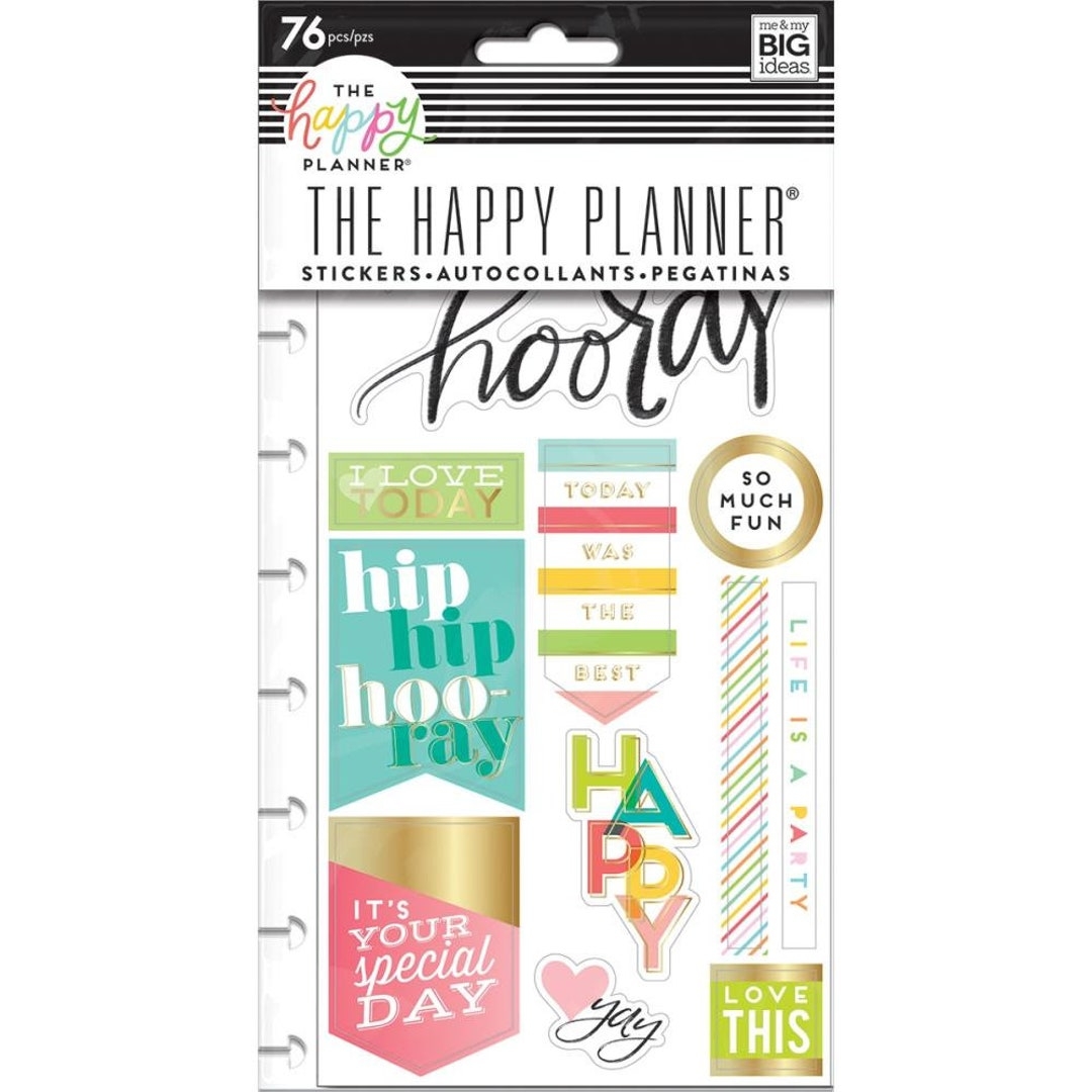 Me And My Big Ideas The Happy Planner Stickers I Love Today Etsy